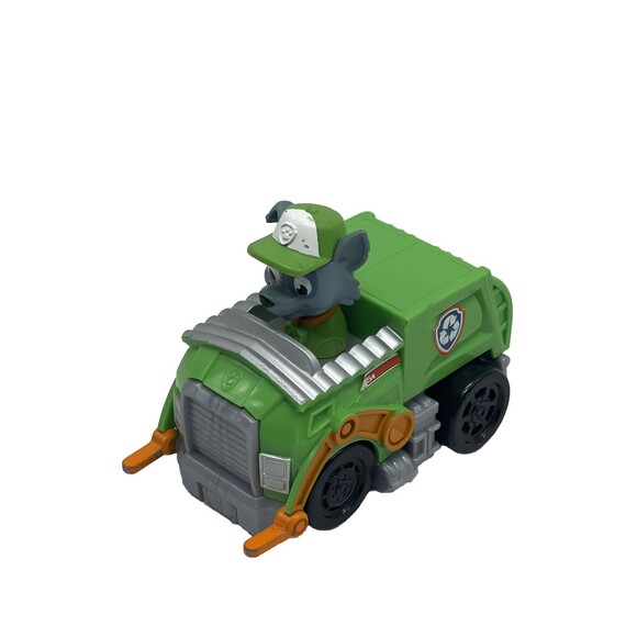 Paw Patrol Rocky Recycle Truck Plastic Spin Master - Picture 1 of 9